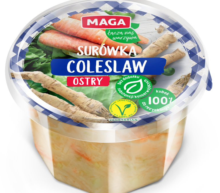 Surówka coleslaw ostry