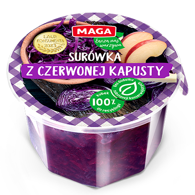 Surówka z czerwonej kapusty