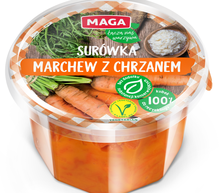 Surówka marchew z chrzanem