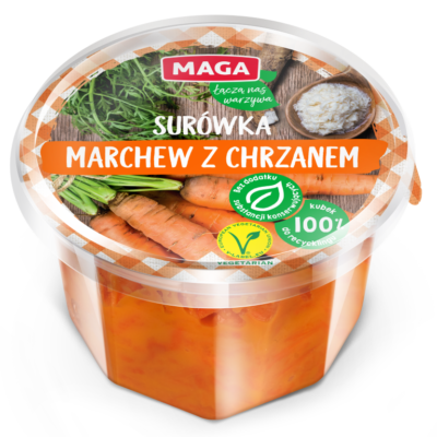 Surówka marchew z chrzanem
