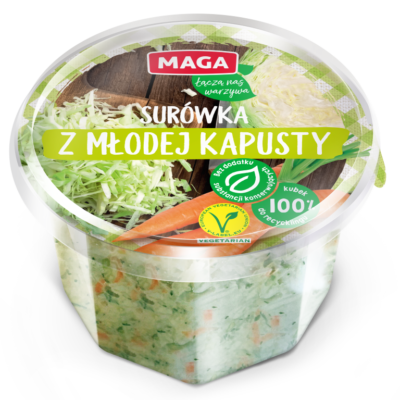 Surówka z młodej kapusty