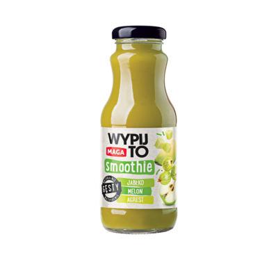 Smoothie jabłko, melon, agrest