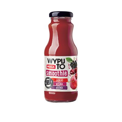 Smoothie jabłko, wiśnia, aronia