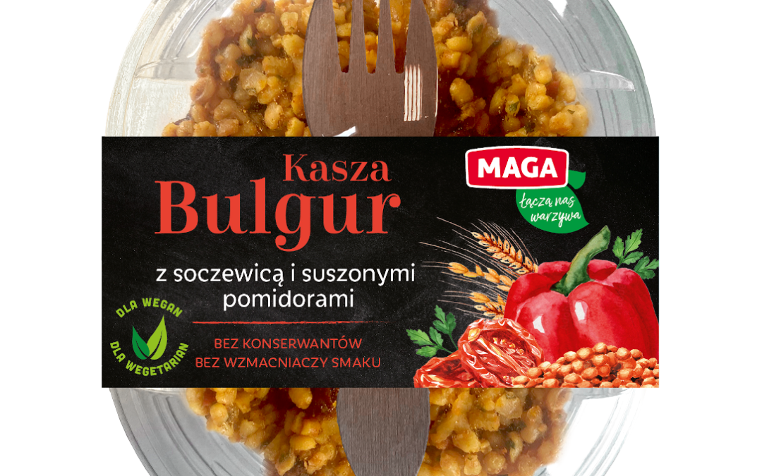 Kasza bulgur z soczewicą i suszonymi pomidorami, 180 g